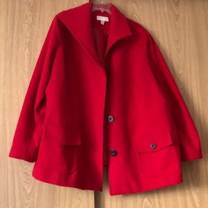Red coat